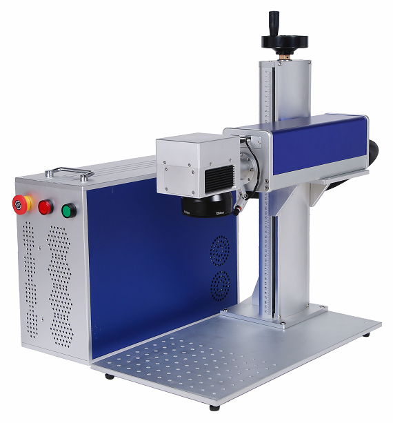 Portable 30W fiber laser marking machine for metal watches